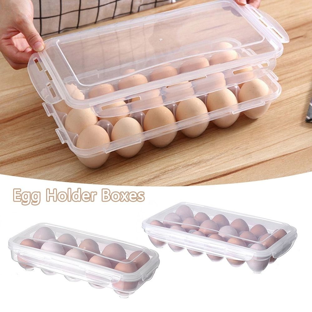Kitchen Baking Tray Storage - Z pokrywką Pudełko do przechowywania jajek