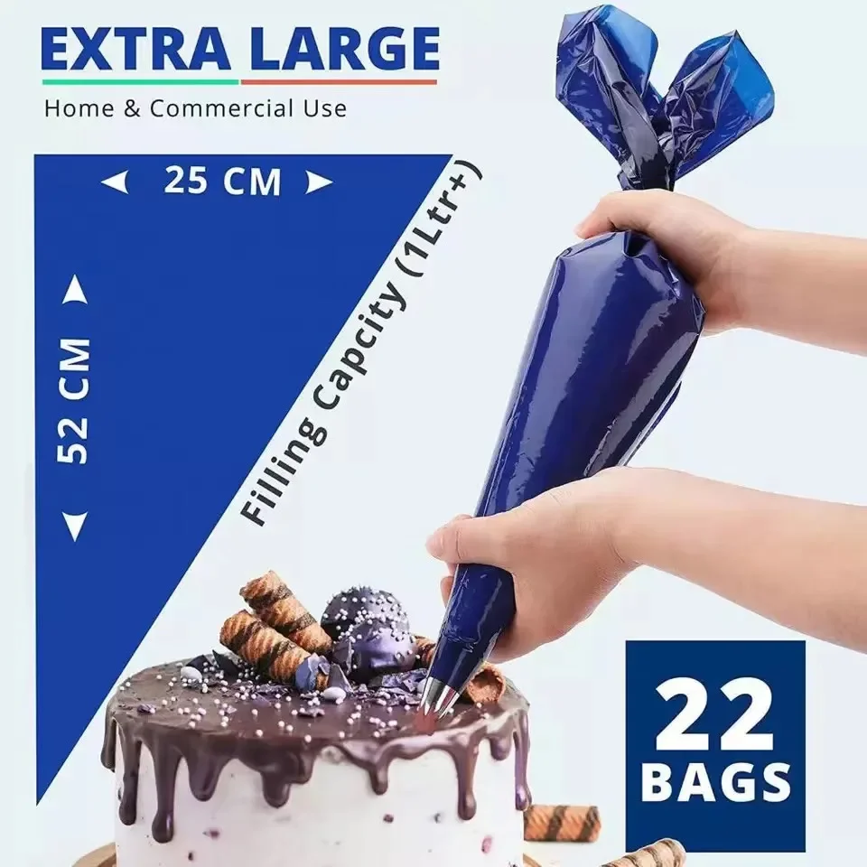 Piping Bag Disposable - 21-calowy worek na wycisk Jednorazowy worek