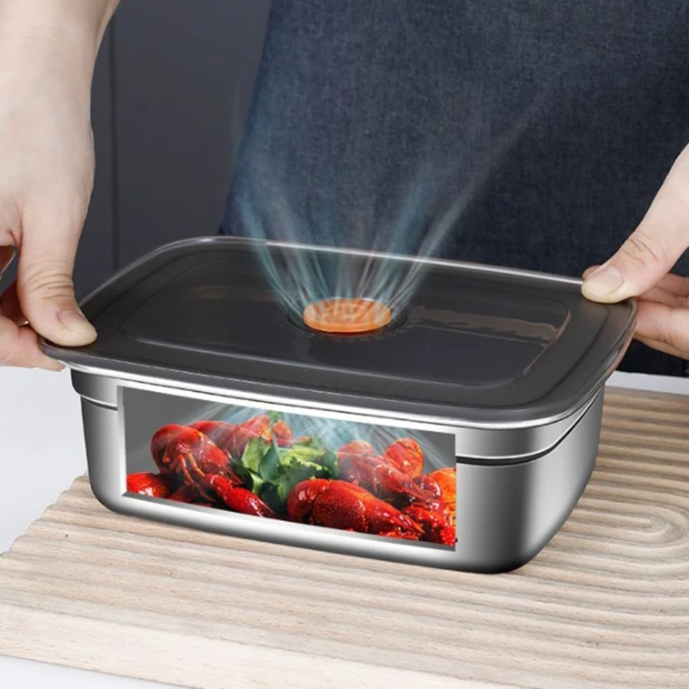 Kitchen Baking Tray Storage - Przenośny pojemnik ze stali nierdzewnej do