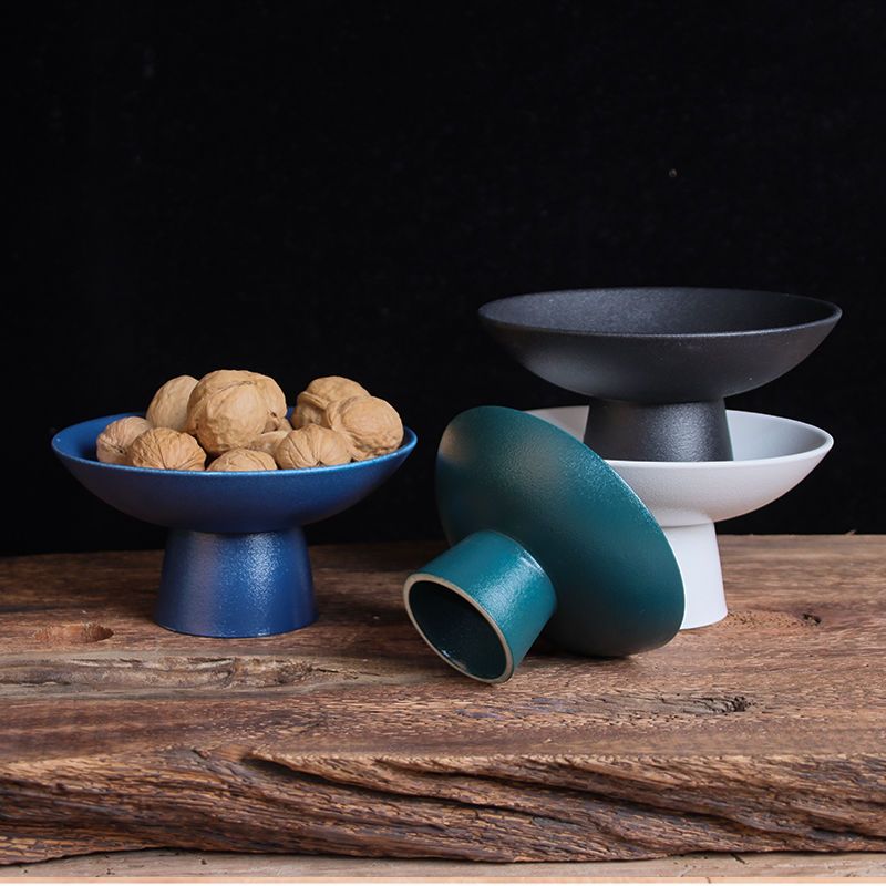 Cake Board Round - Chiński miska na owoce ceramiczny kreatywny