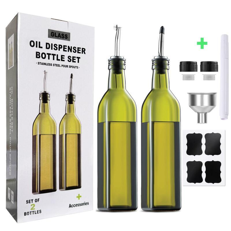 Kitchen Glass Baking Set - Szklany dozownik do oleju i octu