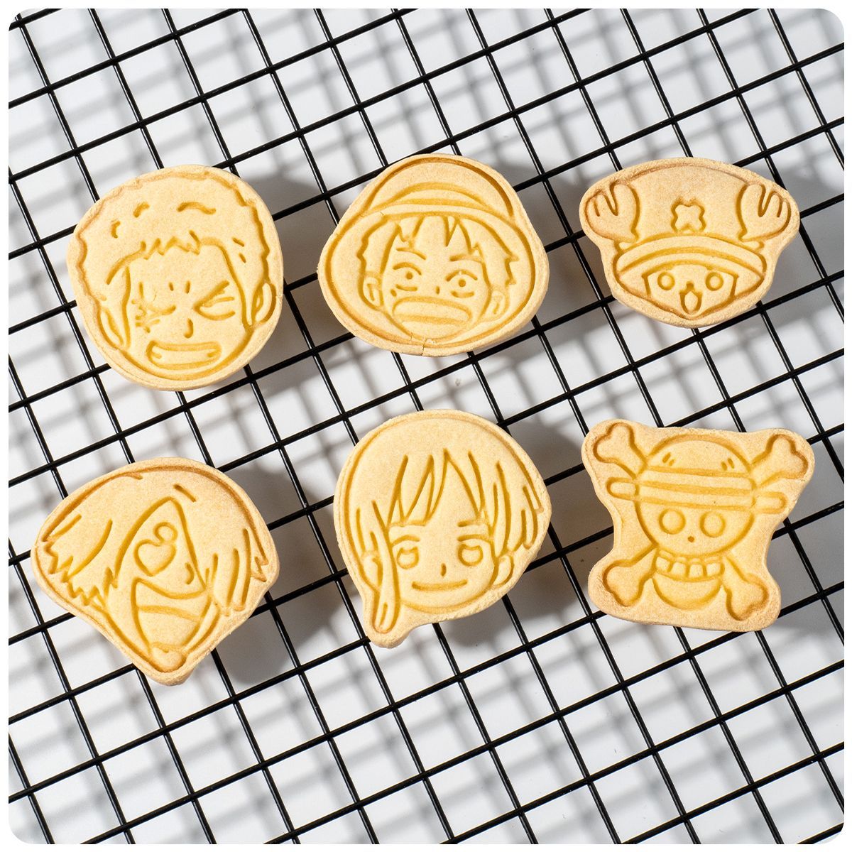 Kitchen Baking Items - Zestaw foremek do ciastek Anime One