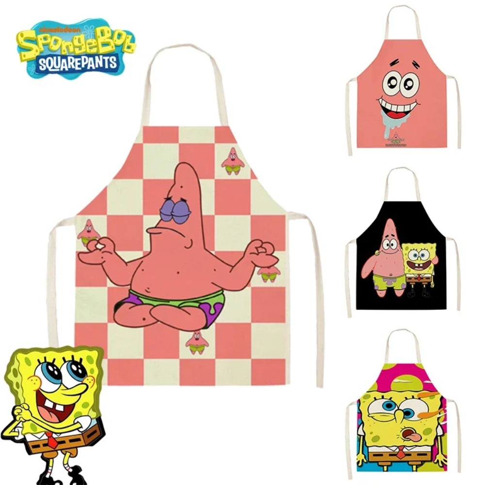Kitchen Baking Items - Fartuchy kuchenne SpongeBob Patrick dla dorosłych,