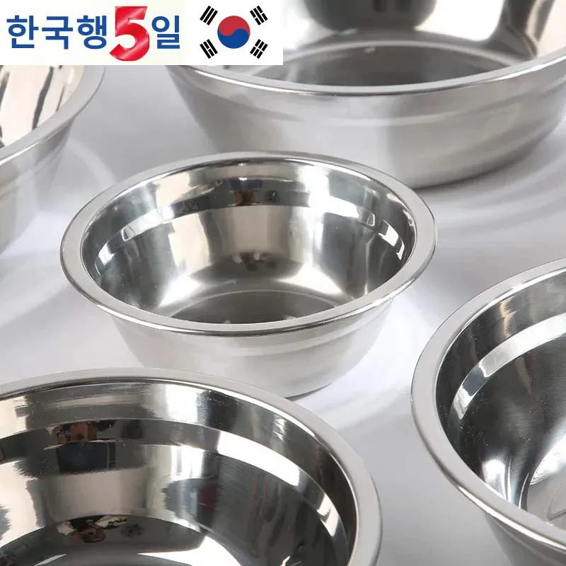 Kitchen Baking Bowls - Okrągła, gruba miska ze stali nierdzewnej