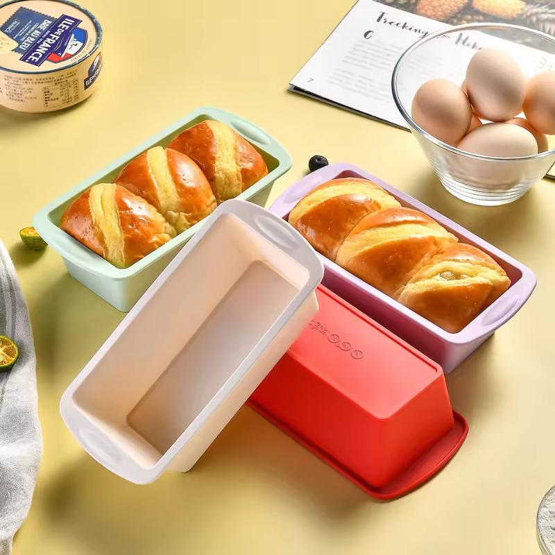 Kitchen Baking Supplies - 1/4 szt. Domowa prostokątna forma silikonowa