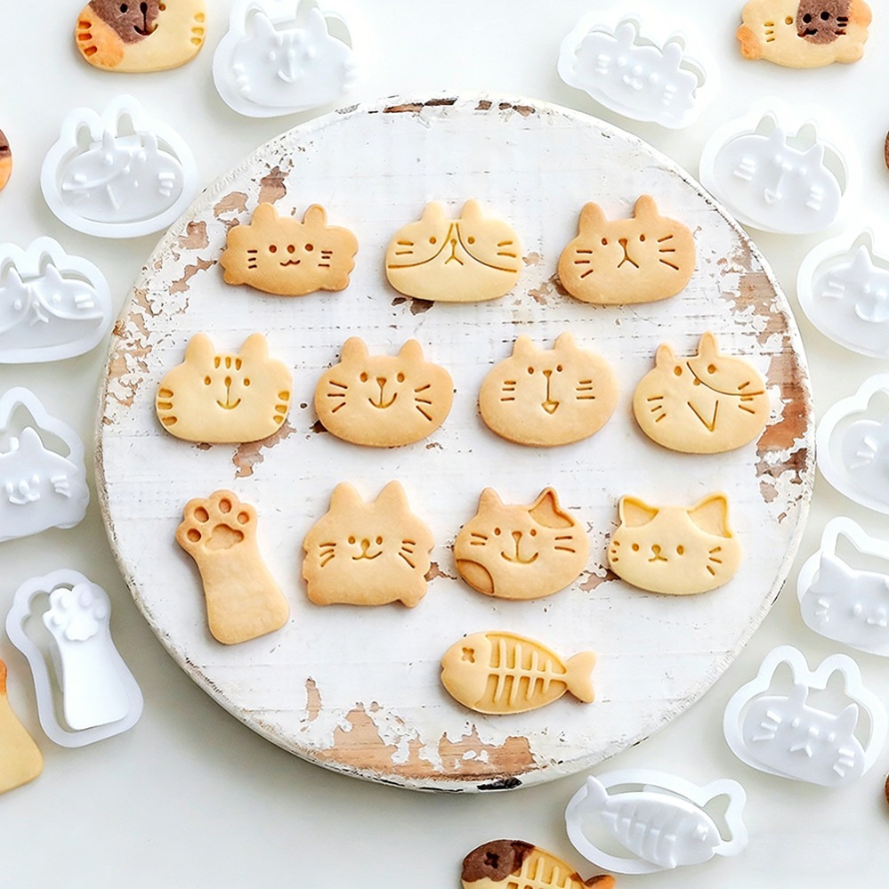 Kitchen Appliances For Baking - Urocze wykrawacze do ciastek DIY w