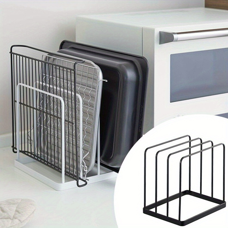 Kitchen Baking Tray Storage - Pionowy stojak na deski do krojenia,
