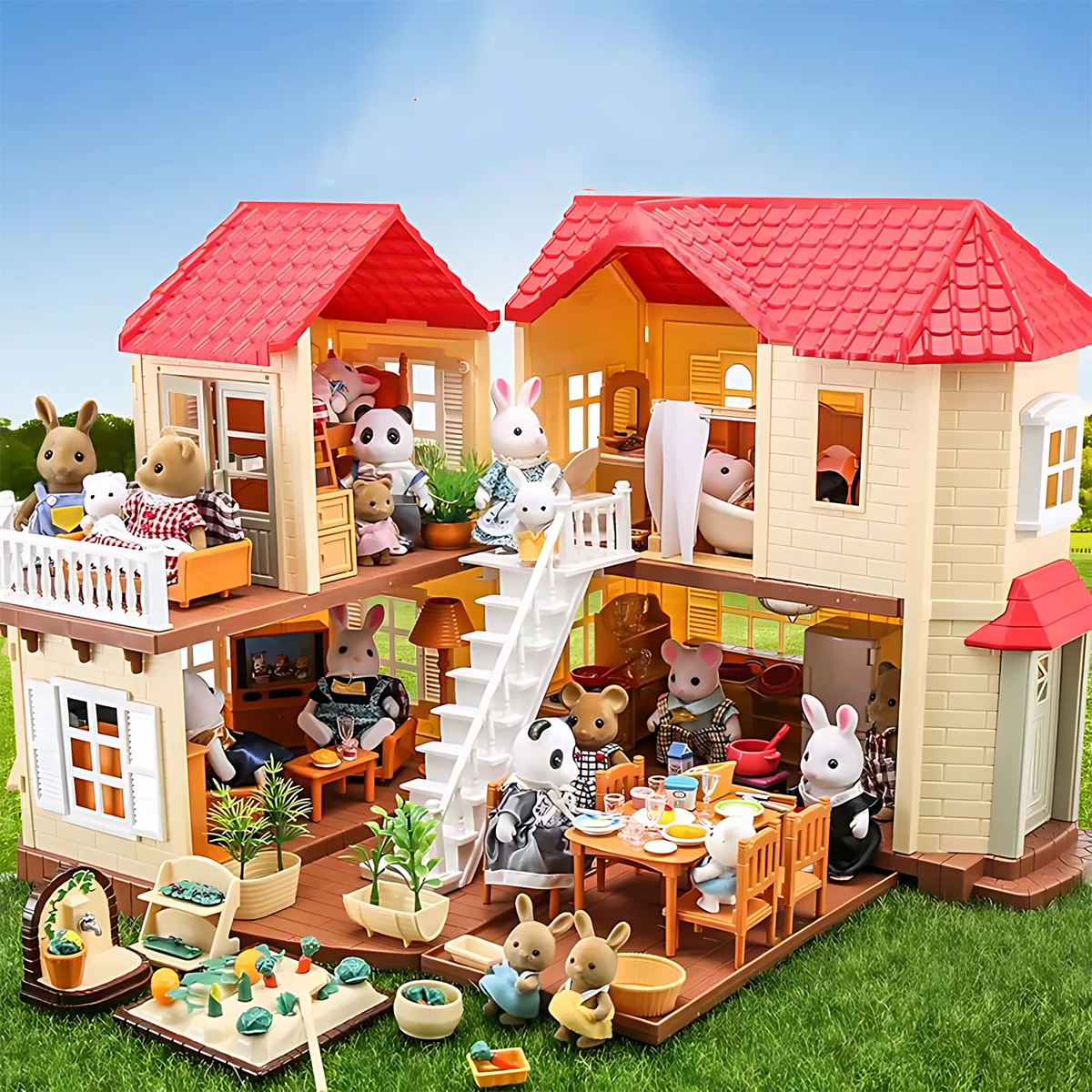 Kitchen Uncle - Miniaturowe meble 1:12 do domku dla
