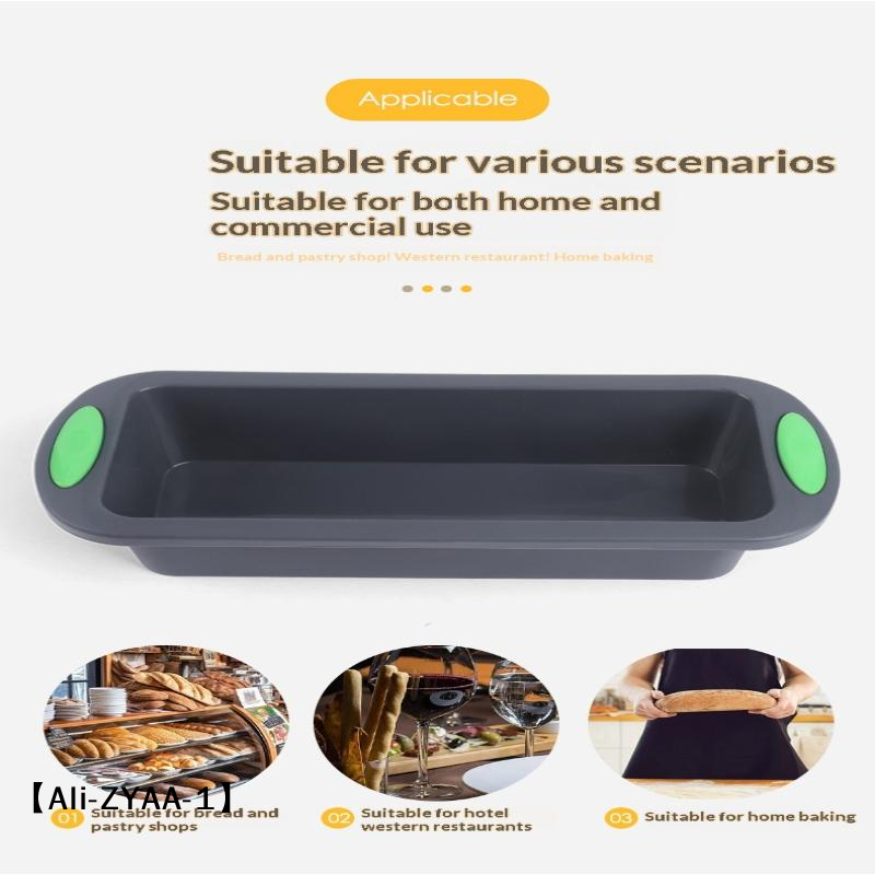 【A】1 szt. Silikonowa prostokąt – Kitchen Essentials Baking Tray recenzja i cena