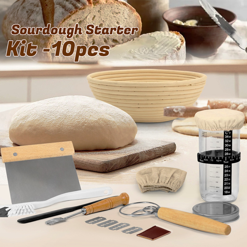Zestaw do wytwarzania drożdży  – Kitchen Glass Baking Set recenzja i cena