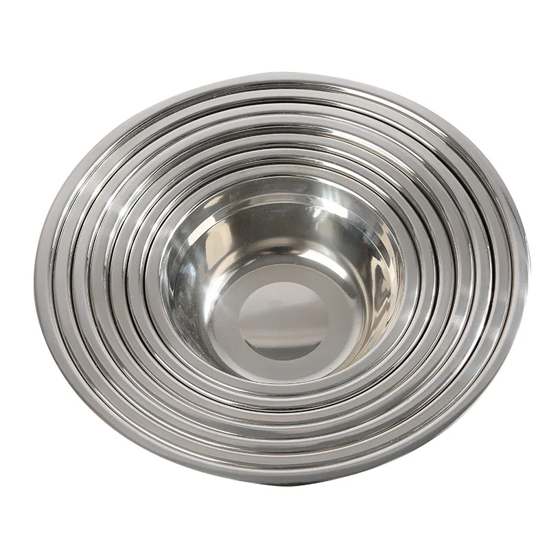 Okrągła, gruba miska ze stali  – Kitchen Baking Bowls recenzja i cena
