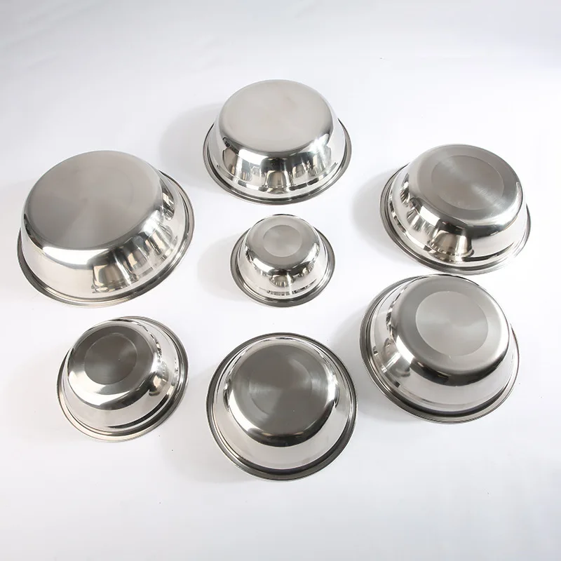 Okrągła, gruba miska ze stali  – Kitchen Baking Bowls recenzja i cena