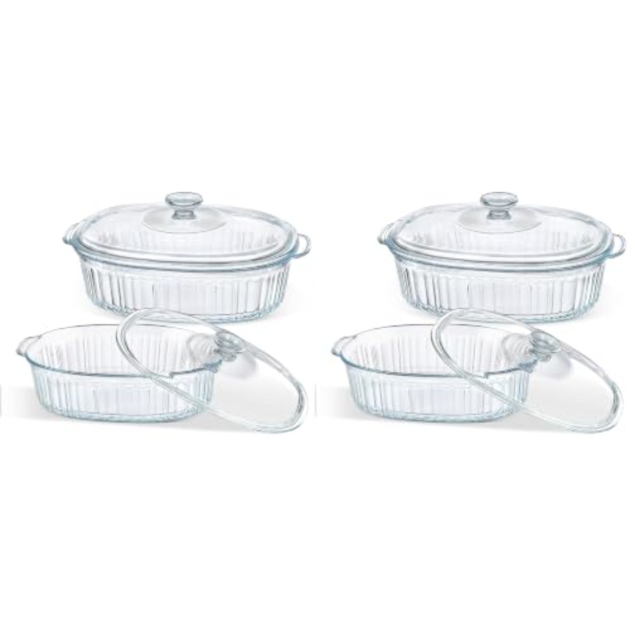 Zestaw naczyń do pieczenia do  – Kitchen Glass Baking Set recenzja i cena