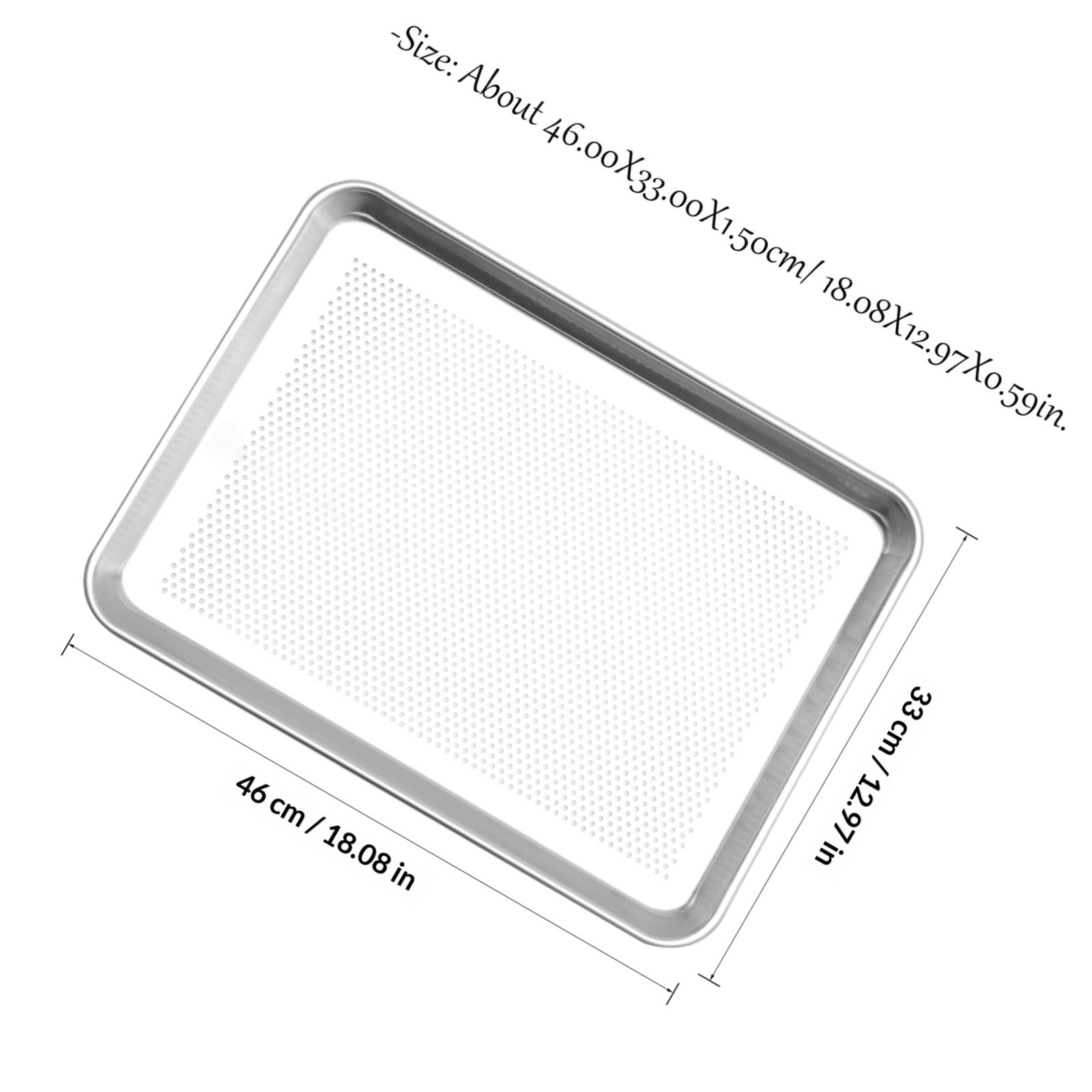 1 szt. Niezawodna blacha do pi – Kitchen Essentials Baking Tray recenzja i cena
