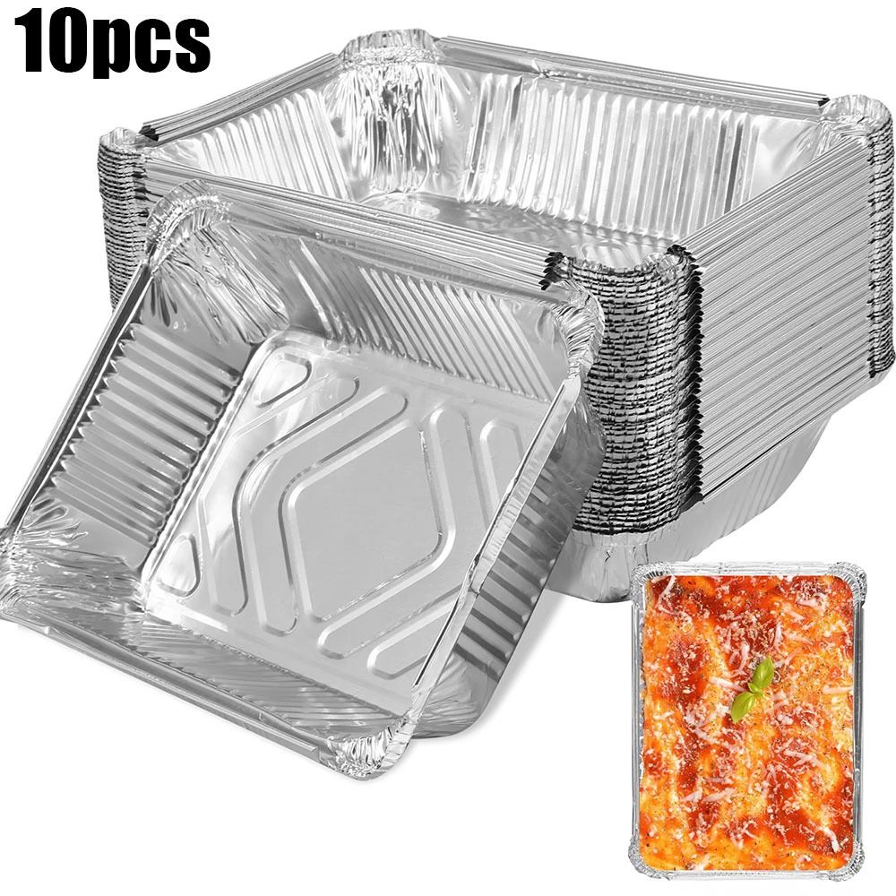 10 SZTUK Jednorazowe pojemniki – Kitchen Baking Tray Storage recenzja i cena