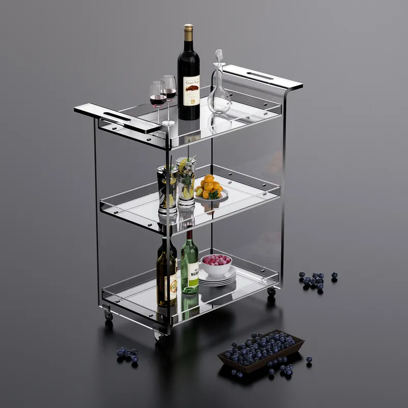 Nowoczesny 3-poziomowy wózek k – Kitchen Baking Trolley recenzja i cena