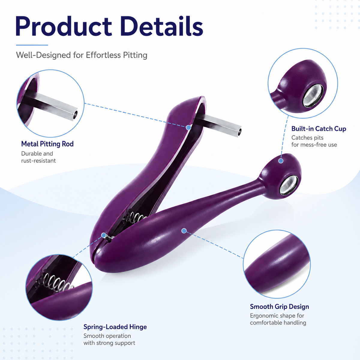 Ręczny wykrawacz do pestek wiś – Kitchen And Baking Tools recenzja i cena