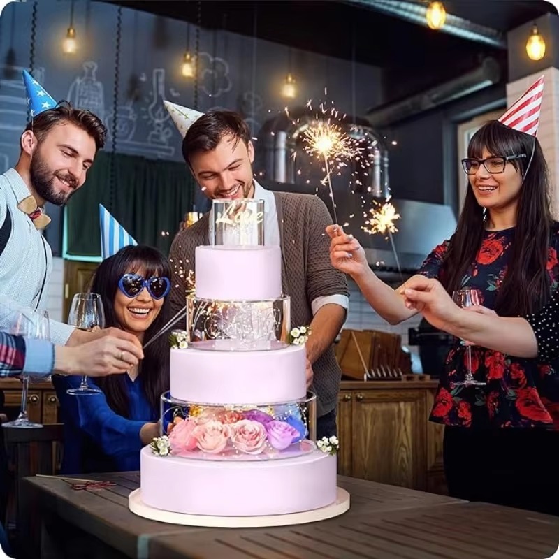 Akrylowy stojak na ciasto Okrą – Cake Board Round recenzja i cena