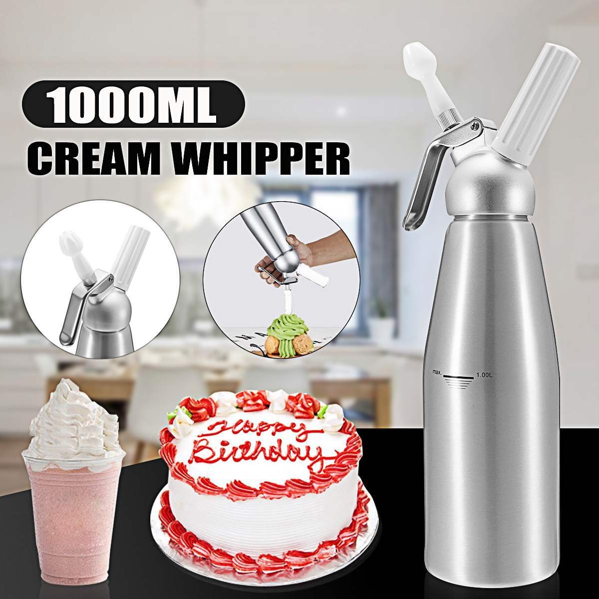 500/1000ml Pistolet do wytwarz – Piping Bag Disposable recenzja i cena