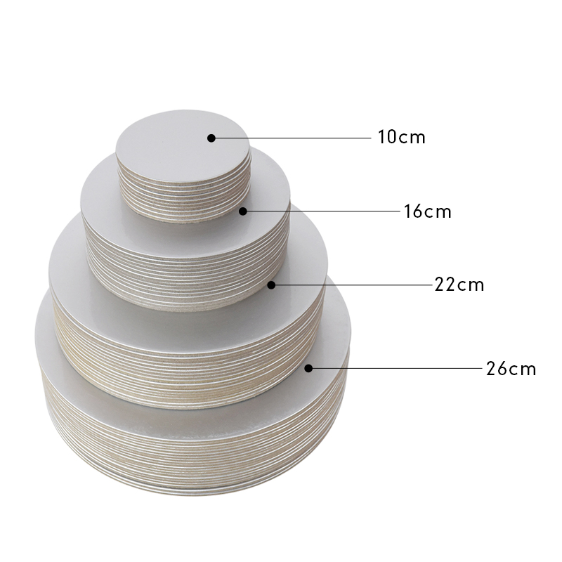 10/16/22/26cm złoto srebro okr – Cake Board Round recenzja i cena
