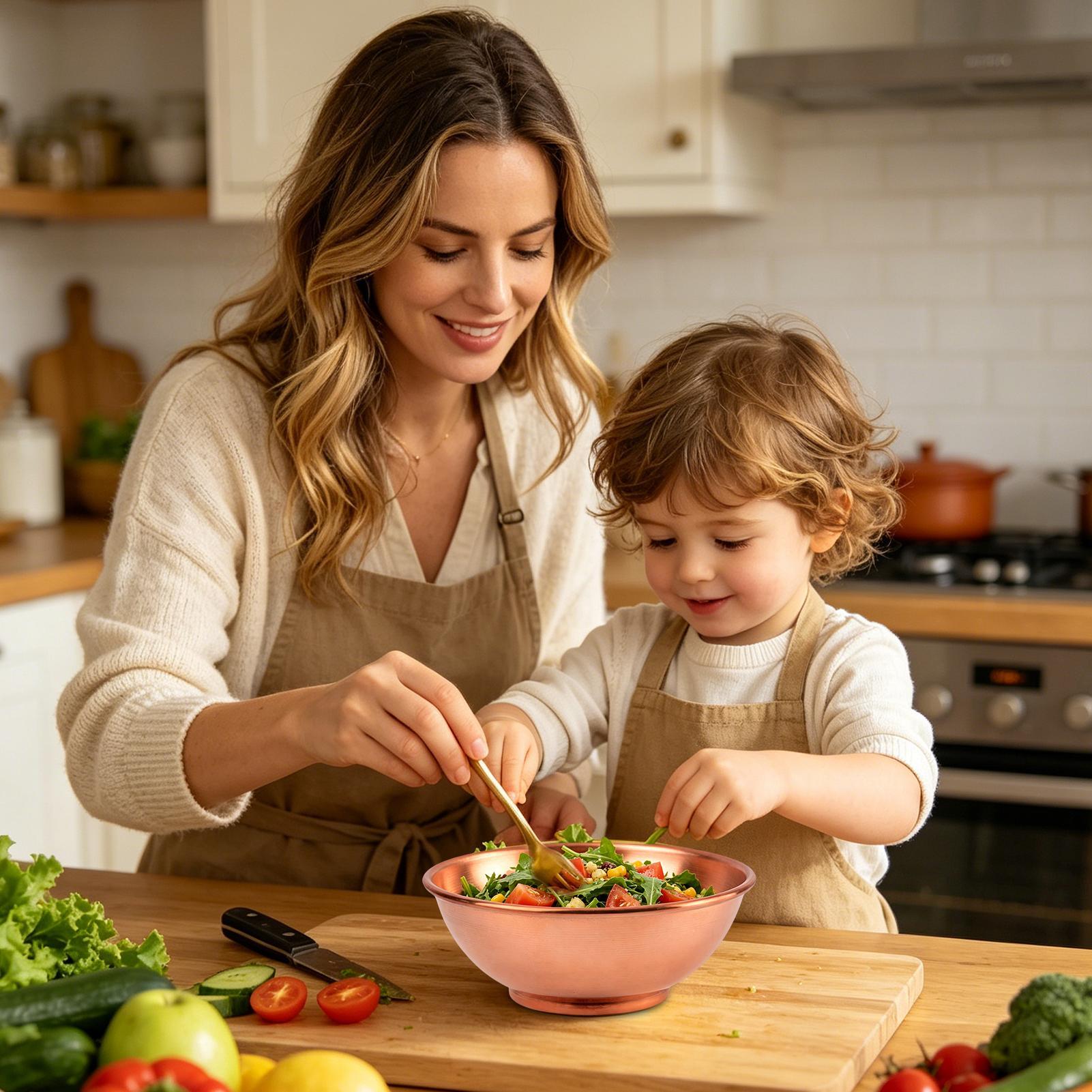 Miedziana miska Duże pojemniki – Kitchen Baking Bowls recenzja i cena