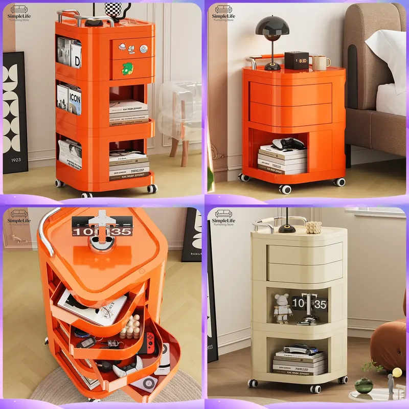 Wózek kuchenny na kółkach, mob – Kitchen Baking Trolley recenzja i cena