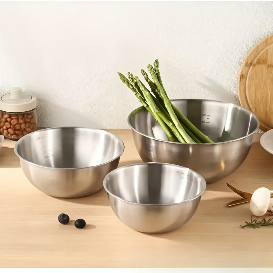 3-częściowy zestaw misek ze st – Kitchen Baking Bowls recenzja i cena