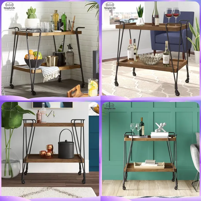 Wózek kuchenny na kółkach, wóz – Kitchen Baking Trolley recenzja i cena